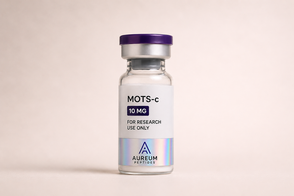 MOTS-c 10mg vial research peptide - Aureum Peptides